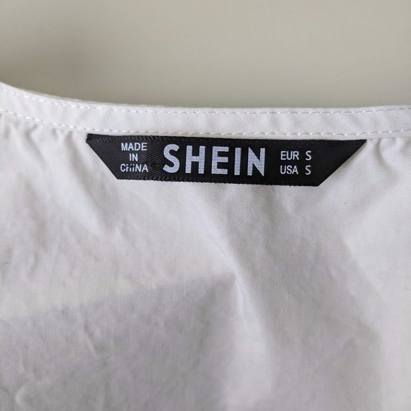 NWOT  White Bavarian Style Blouse - Picture 6 of 7